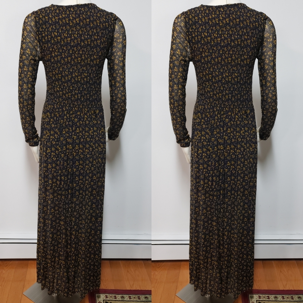 💯%FP Hello And Goodbye Mesh Midi Dress XL - Picture 6 of 10